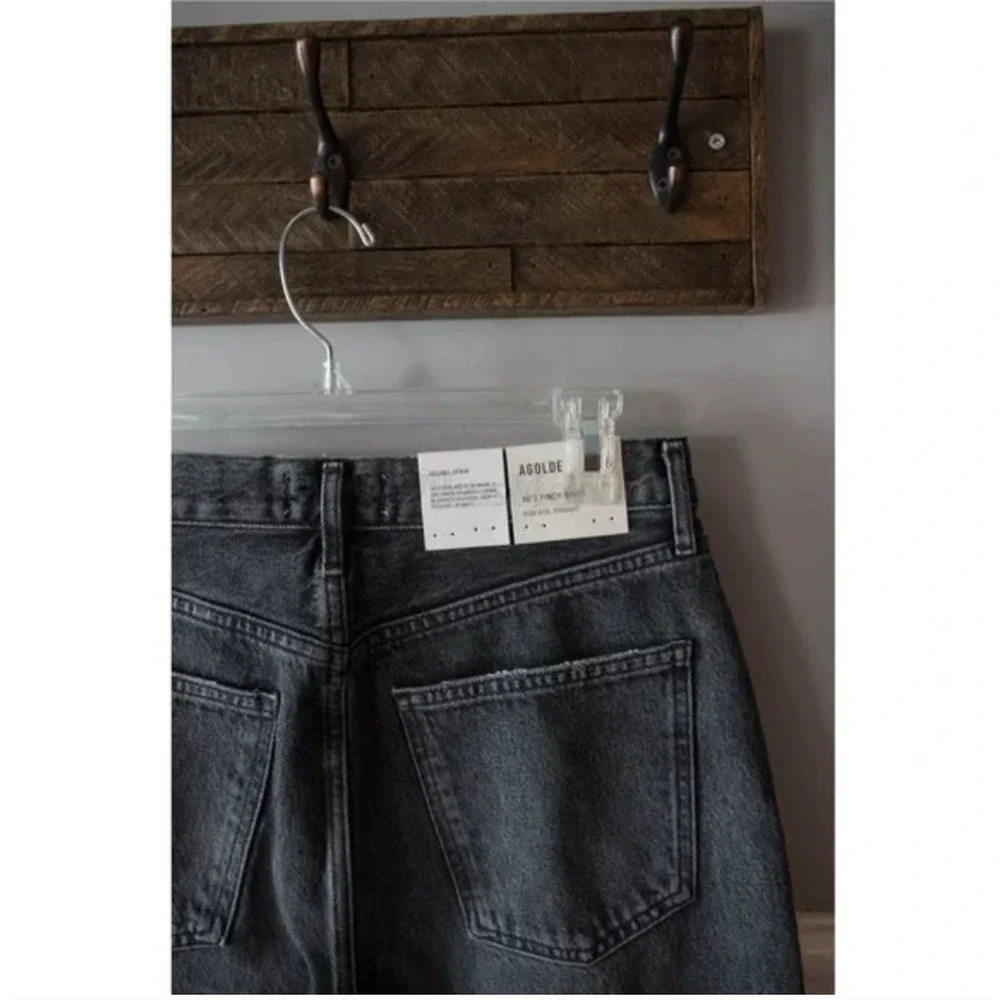 AGOLDE 90'S PINCH WAIST HIGH RISE STRAIGHT UNDERGROUND 23